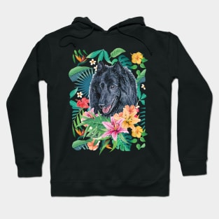 Tropical Belgian Shepherd Hoodie